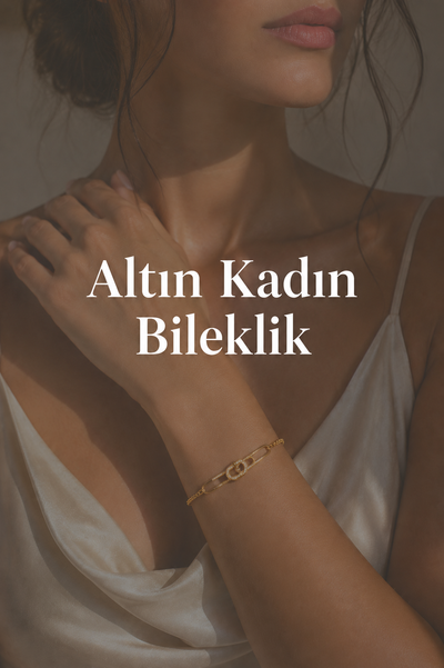 Altın Kadın Bileklik