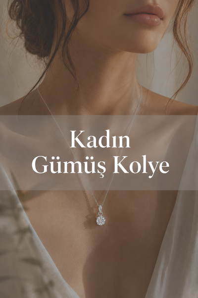 Kadın Gümüş Kolye