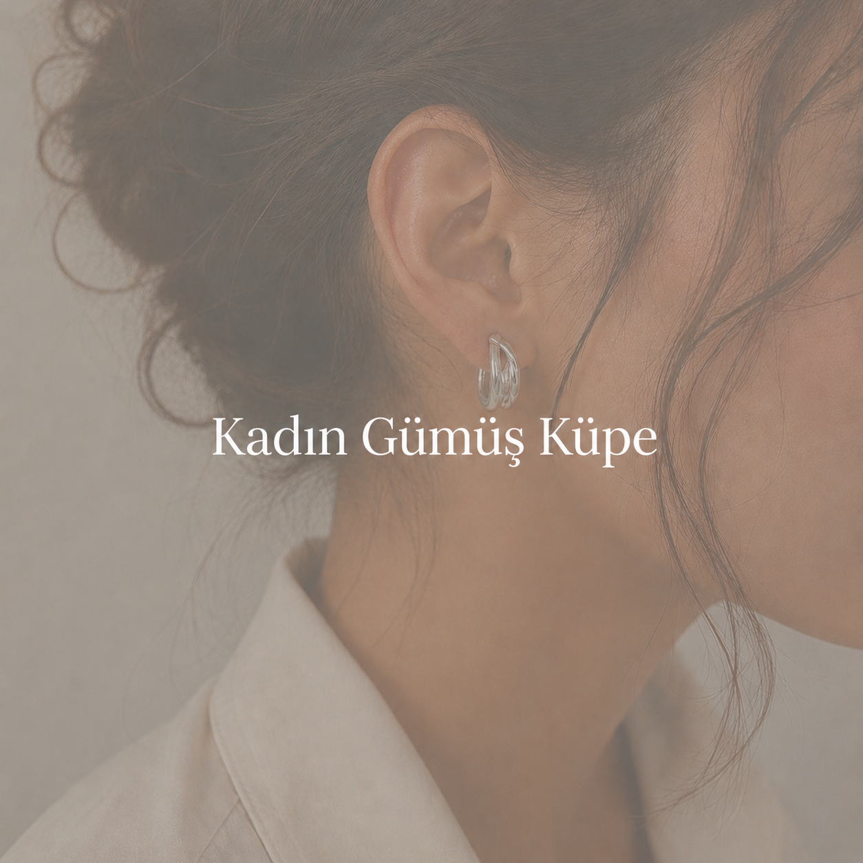Kadın Gümüş Küpe