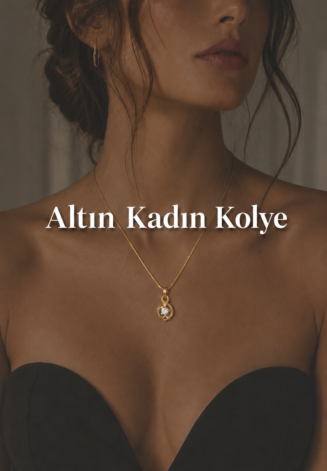 Altın Kadın Kolye